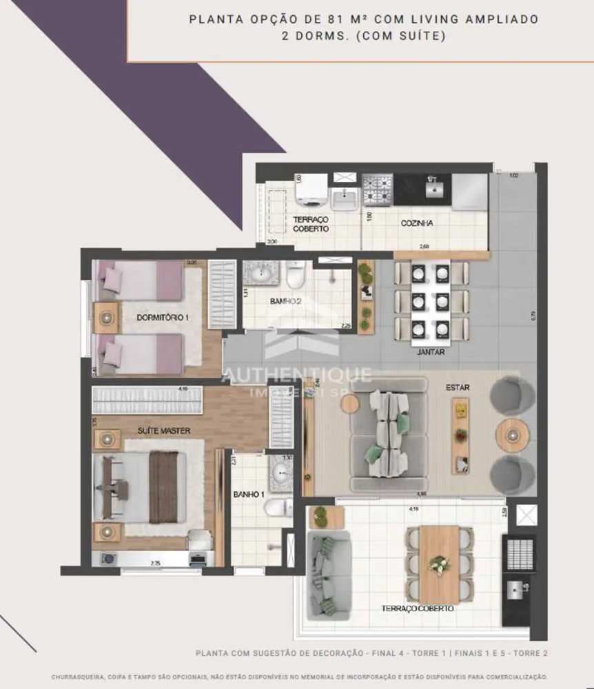 Apartamento, 2 quartos, 81 m² - Foto 7