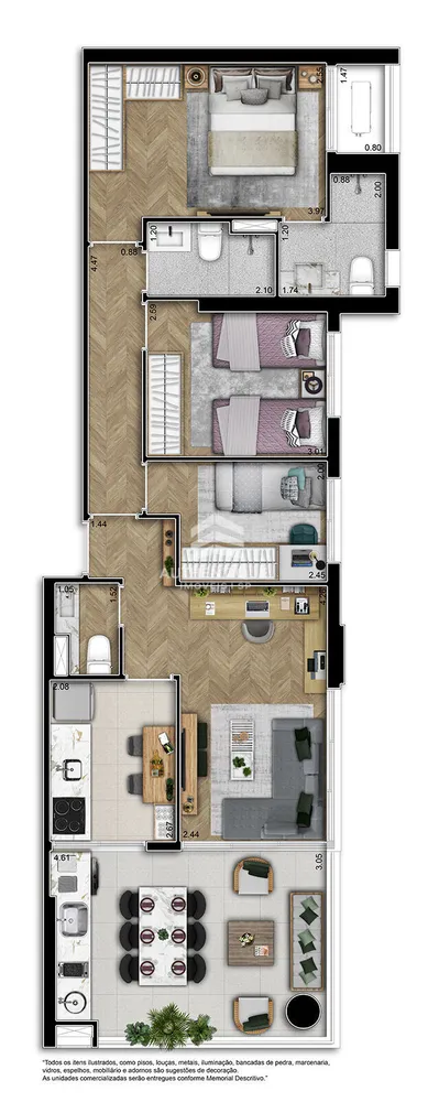 Apartamento, 2 quartos, 79 m² - Foto 27