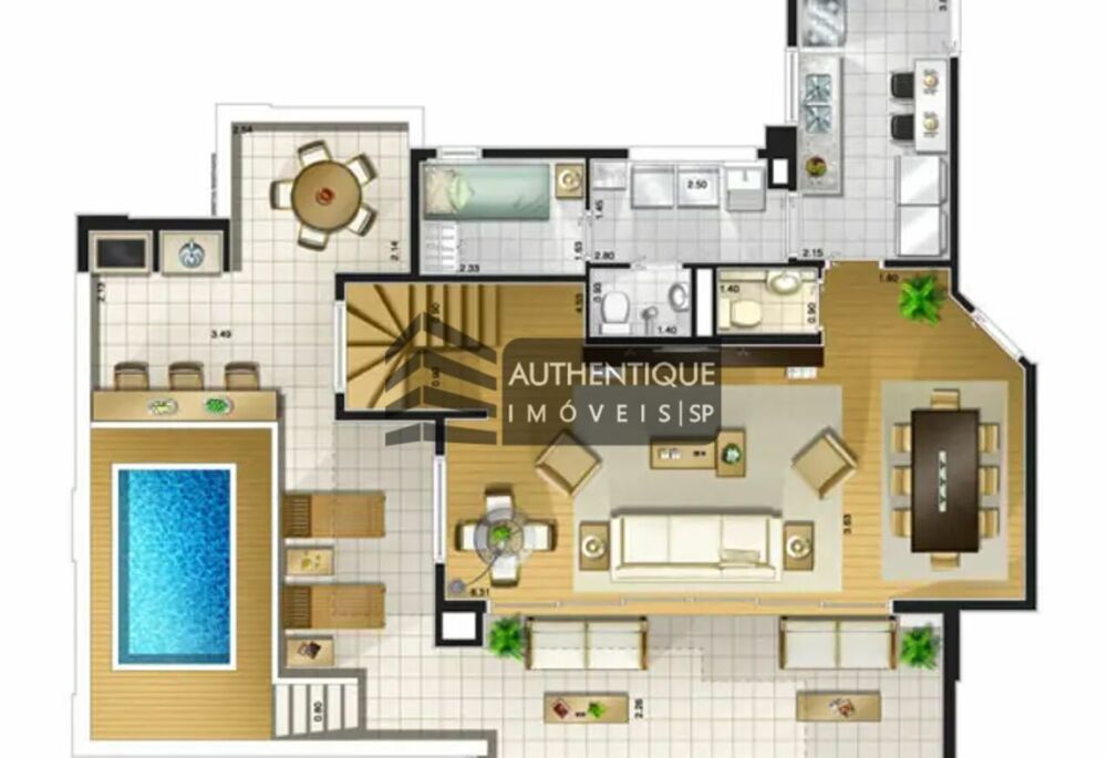 Cobertura, 4 quartos, 200 m² - Foto 4
