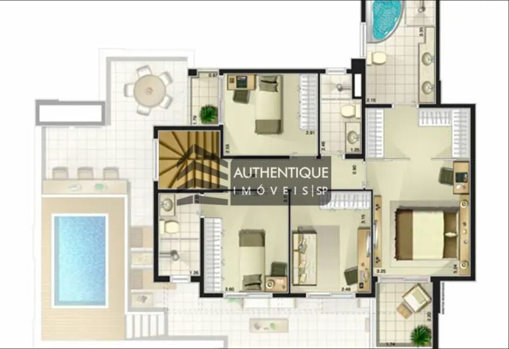 Cobertura, 4 quartos, 200 m² - Foto 24