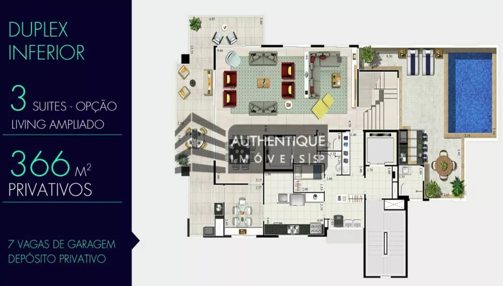 Cobertura, 4 quartos, 366 m² - Foto 7