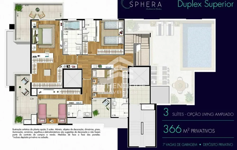 Cobertura, 4 quartos, 366 m² - Foto 18