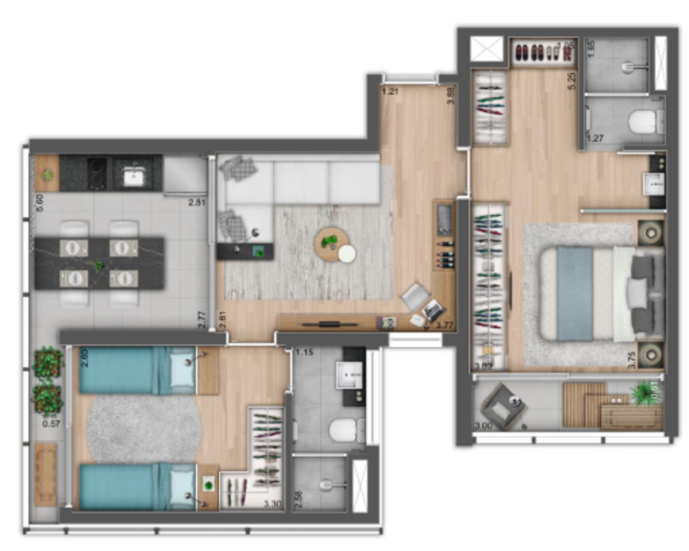 Apartamento, 1 quarto, 20 m² - Foto 25