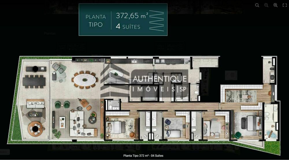Apartamento, 4 quartos, 591 m² - Foto 12