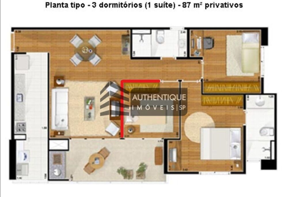 Apartamento, 2 quartos, 84 m² - Foto 37