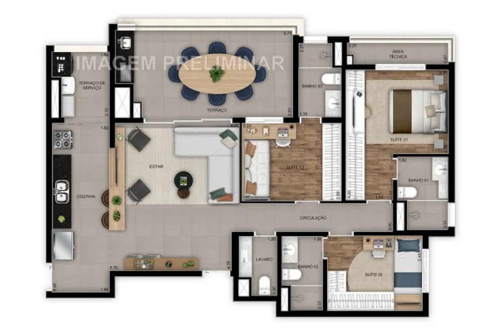 Apartamento, 1 quarto, 26 m² - Foto 12