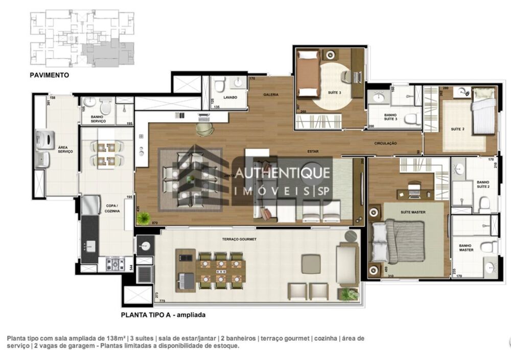 Apartamento, 3 quartos, 138 m² - Foto 8