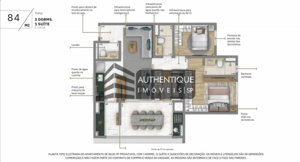 Apartamento, 2 quartos, 68 m² - Foto 16