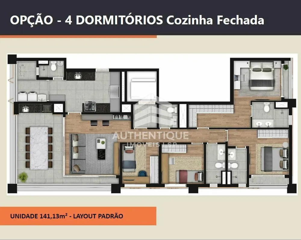 Apartamento, 1 quarto, 24 m² - Foto 1
