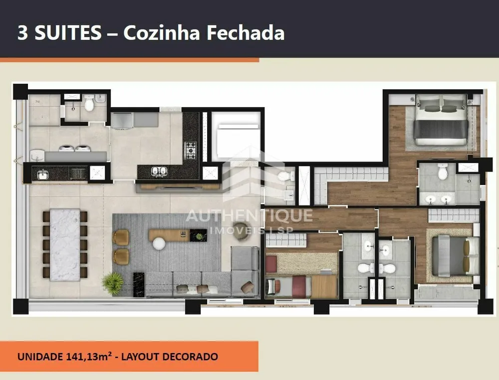 Apartamento, 1 quarto, 24 m² - Foto 4