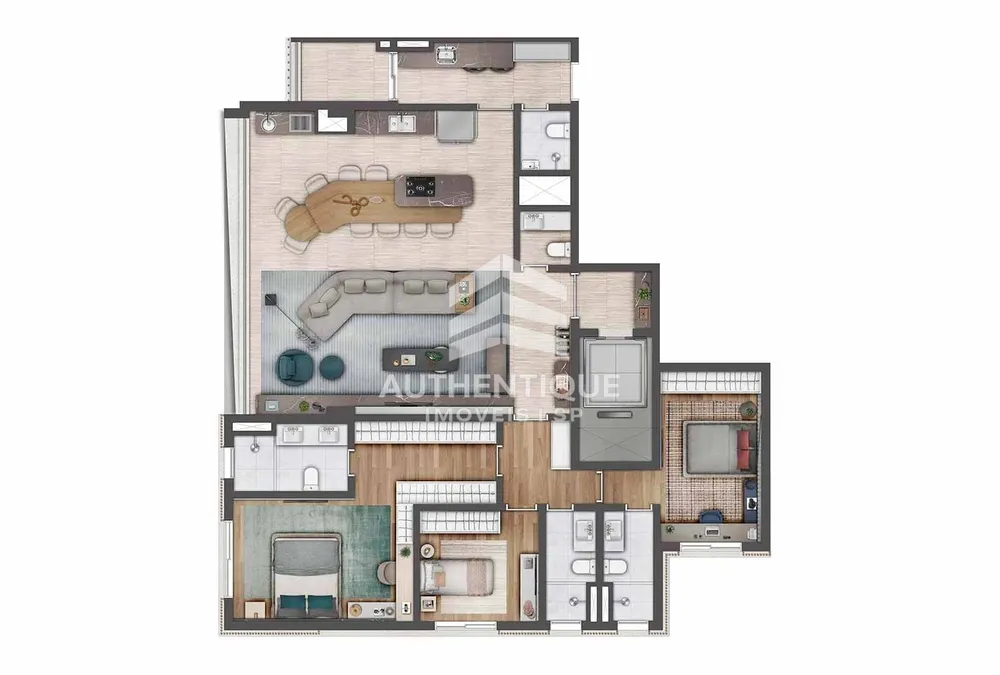 Apartamento, 3 quartos, 160 m² - Foto 10