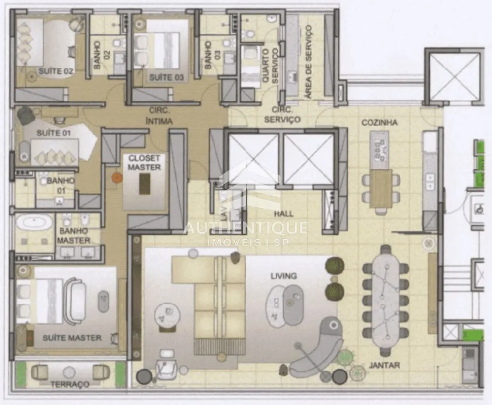 Apartamento, 4 quartos, 300 m² - Foto 18