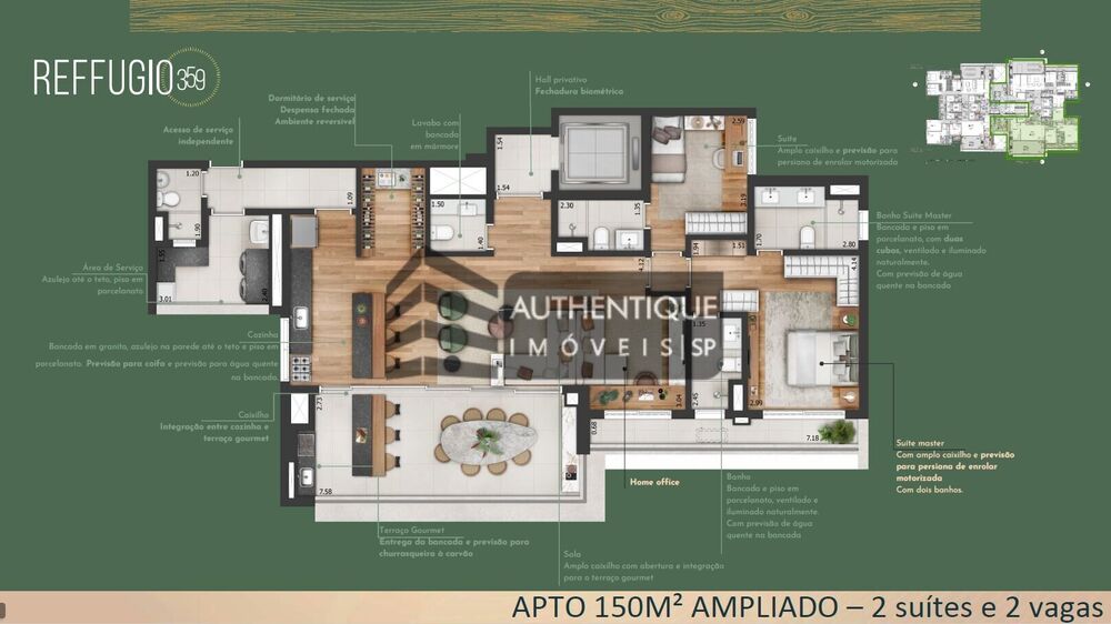 Apartamento, 3 quartos, 150 m² - Foto 13