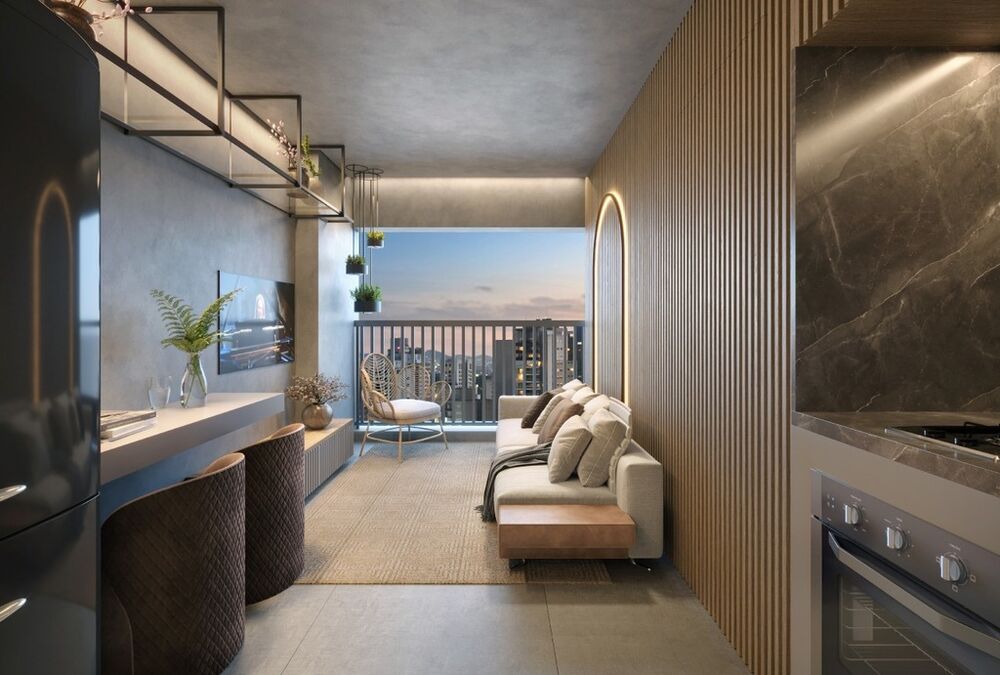 Apartamento, 1 quarto, 33 m² - Foto 1