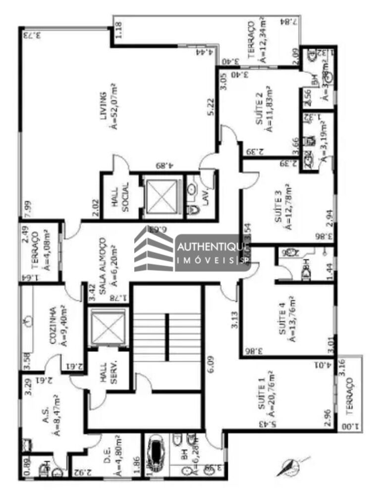 Apartamento, 4 quartos, 234 m² - Foto 7