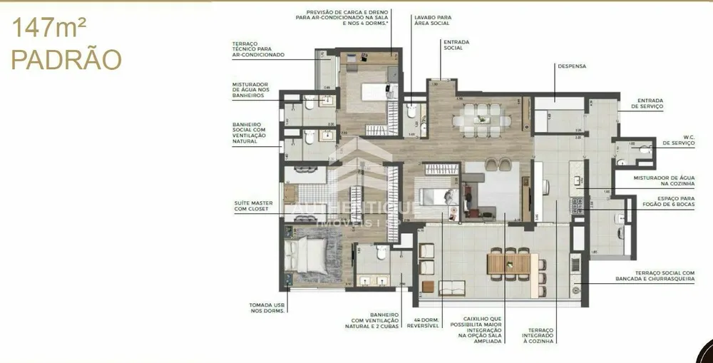 Apartamento, 4 quartos, 150 m² - Foto 12