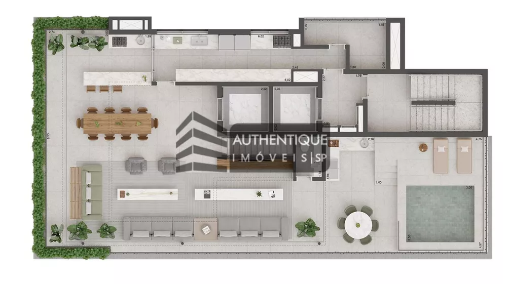 Apartamento, 3 quartos, 167 m² - Foto 1