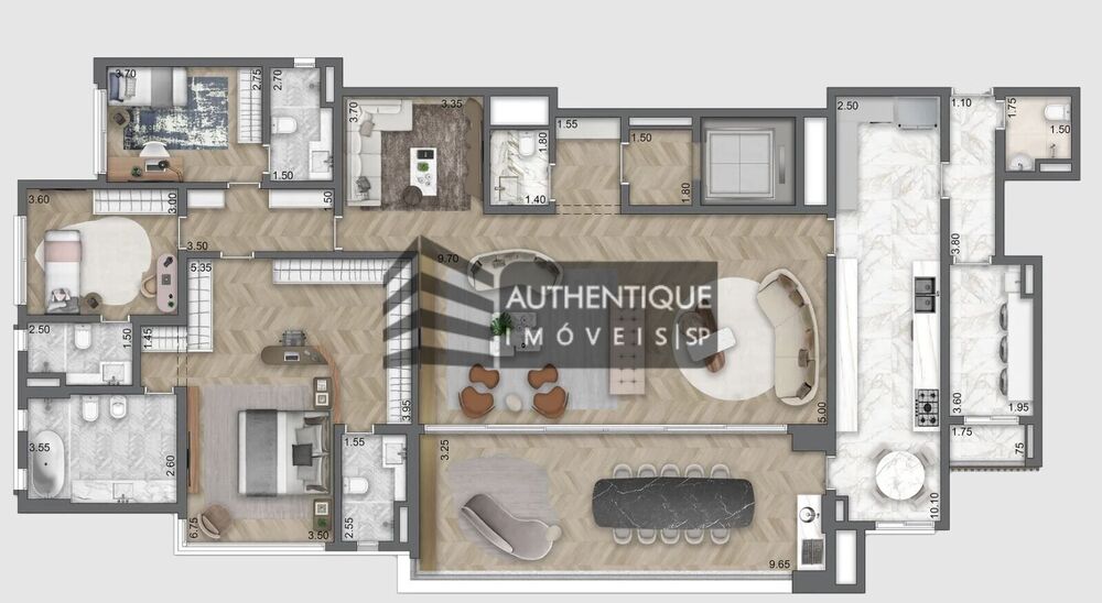 Apartamento, 4 quartos, 250 m² - Foto 11