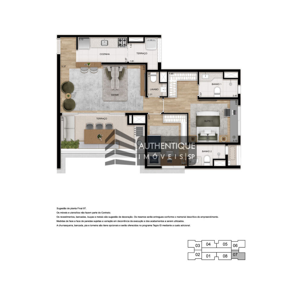 Apartamento, 2 quartos, 76 m² - Foto 27