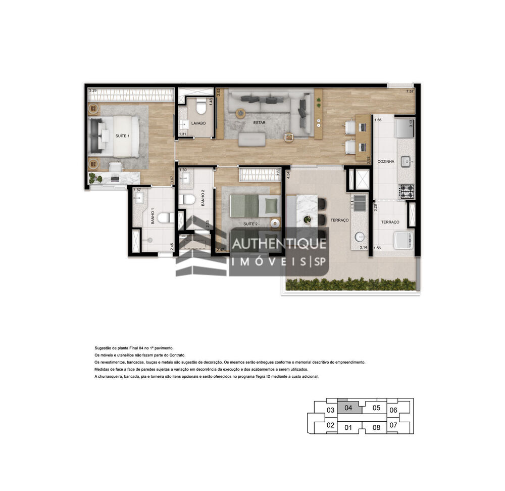 Apartamento, 2 quartos, 76 m² - Foto 28