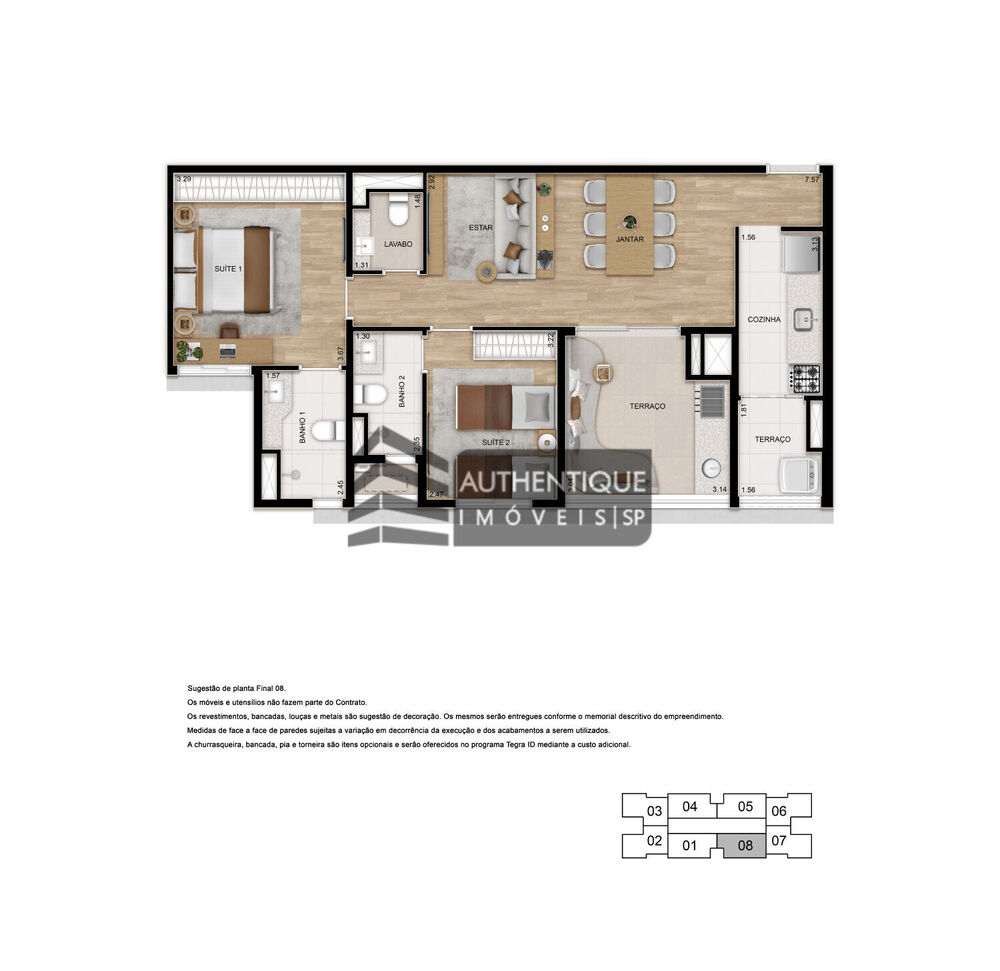 Apartamento, 2 quartos, 76 m² - Foto 29