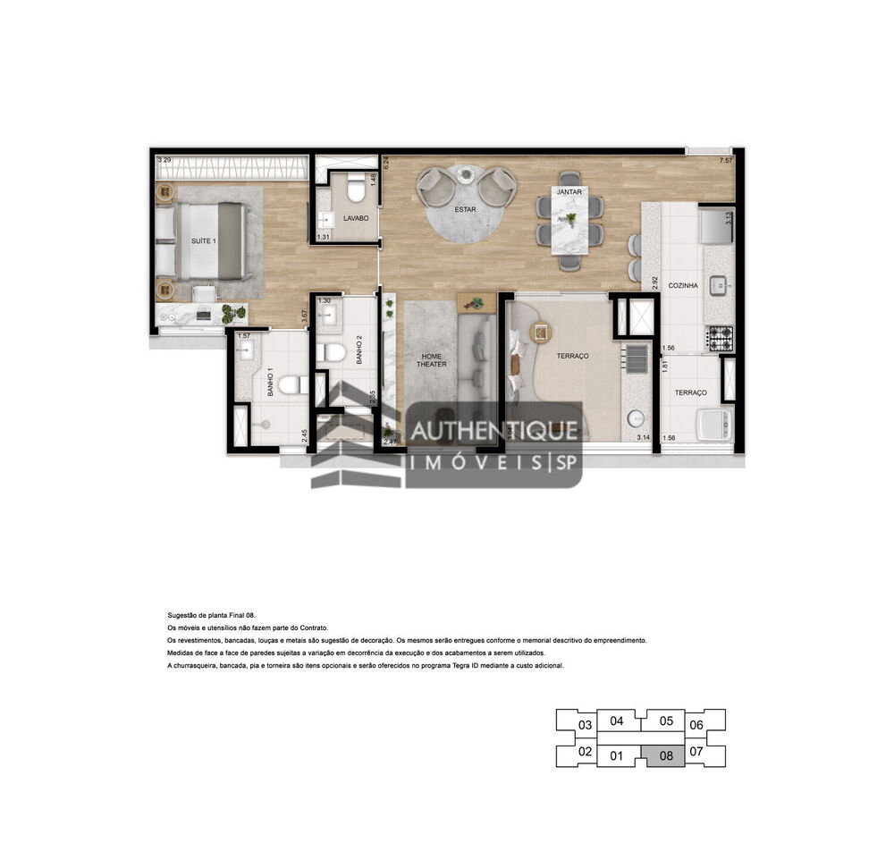 Apartamento, 2 quartos, 76 m² - Foto 32