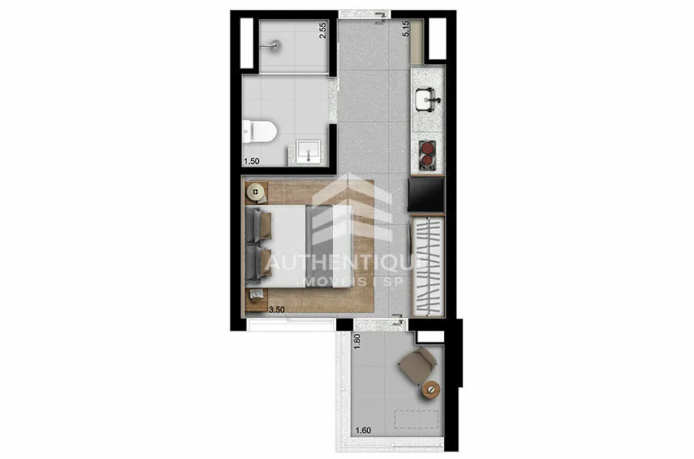 Apartamento, 2 quartos, 59 m² - Foto 11