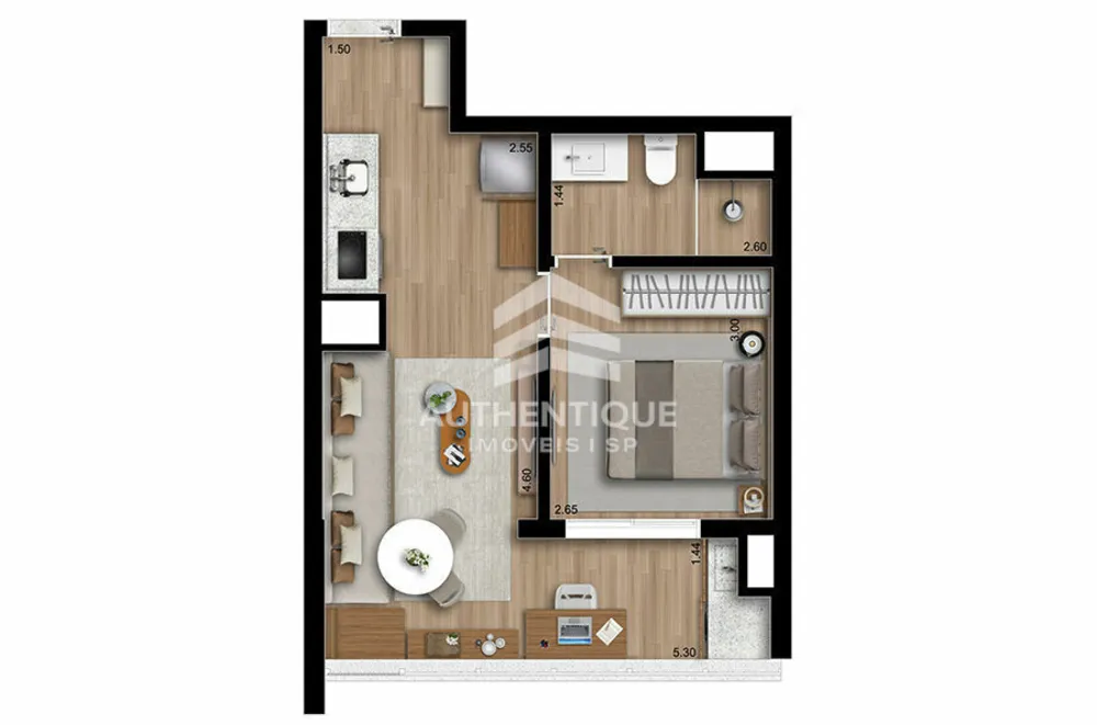 Apartamento, 2 quartos, 59 m² - Foto 8
