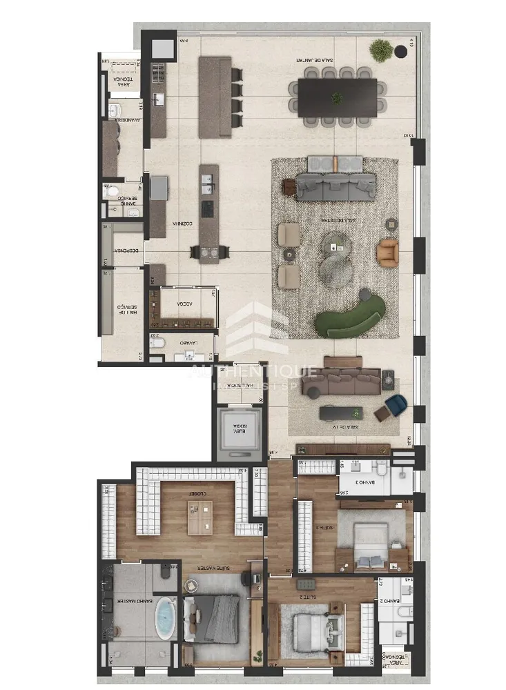 Apartamento, 3 quartos, 309 m² - Foto 12