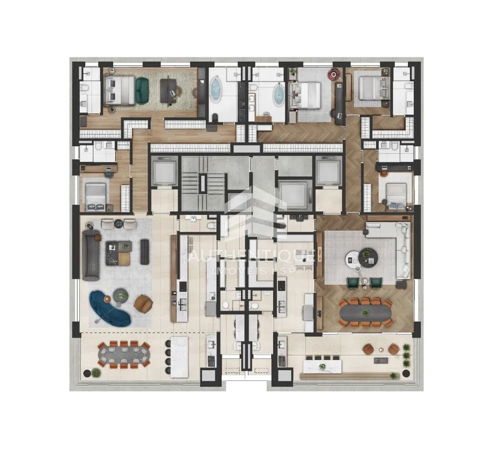 Apartamento, 3 quartos, 309 m² - Foto 11