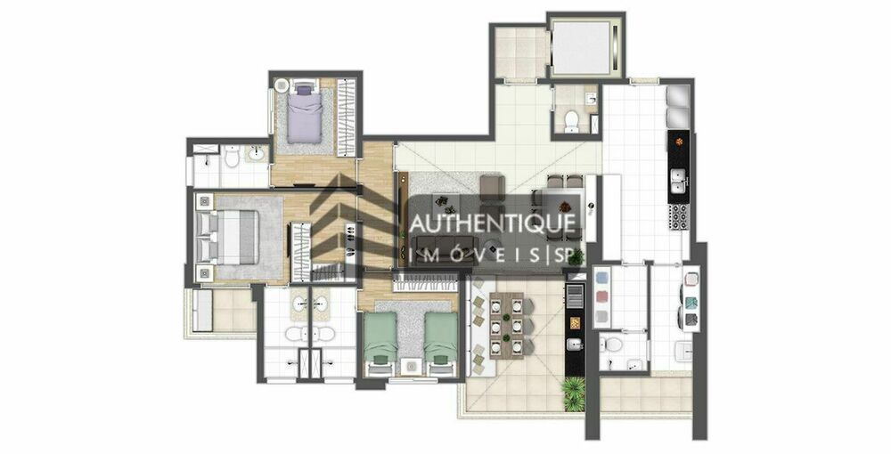 Apartamento à venda com 3 quartos, 150m² - Foto 12
