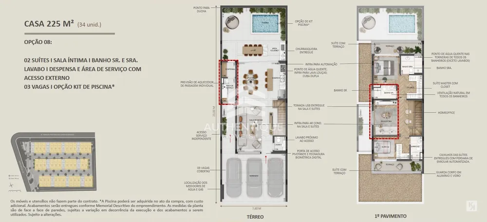 Casa de Condomínio, 3 quartos - Foto 12
