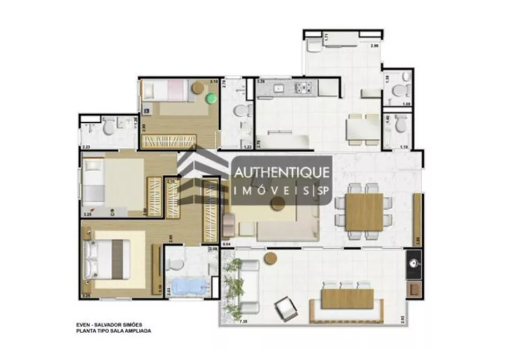 Apartamento, 3 quartos, 120 m² - Foto 10