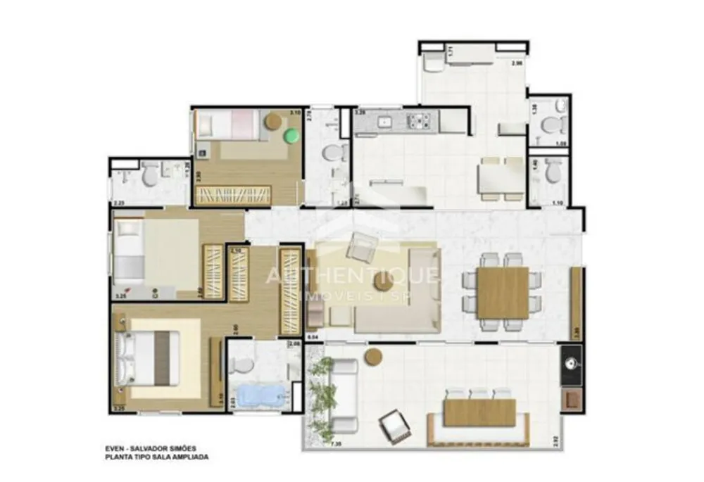Apartamento, 3 quartos, 120 m² - Foto 20