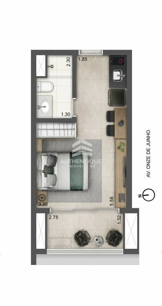 Apartamento, 2 quartos, 70 m² - Foto 19