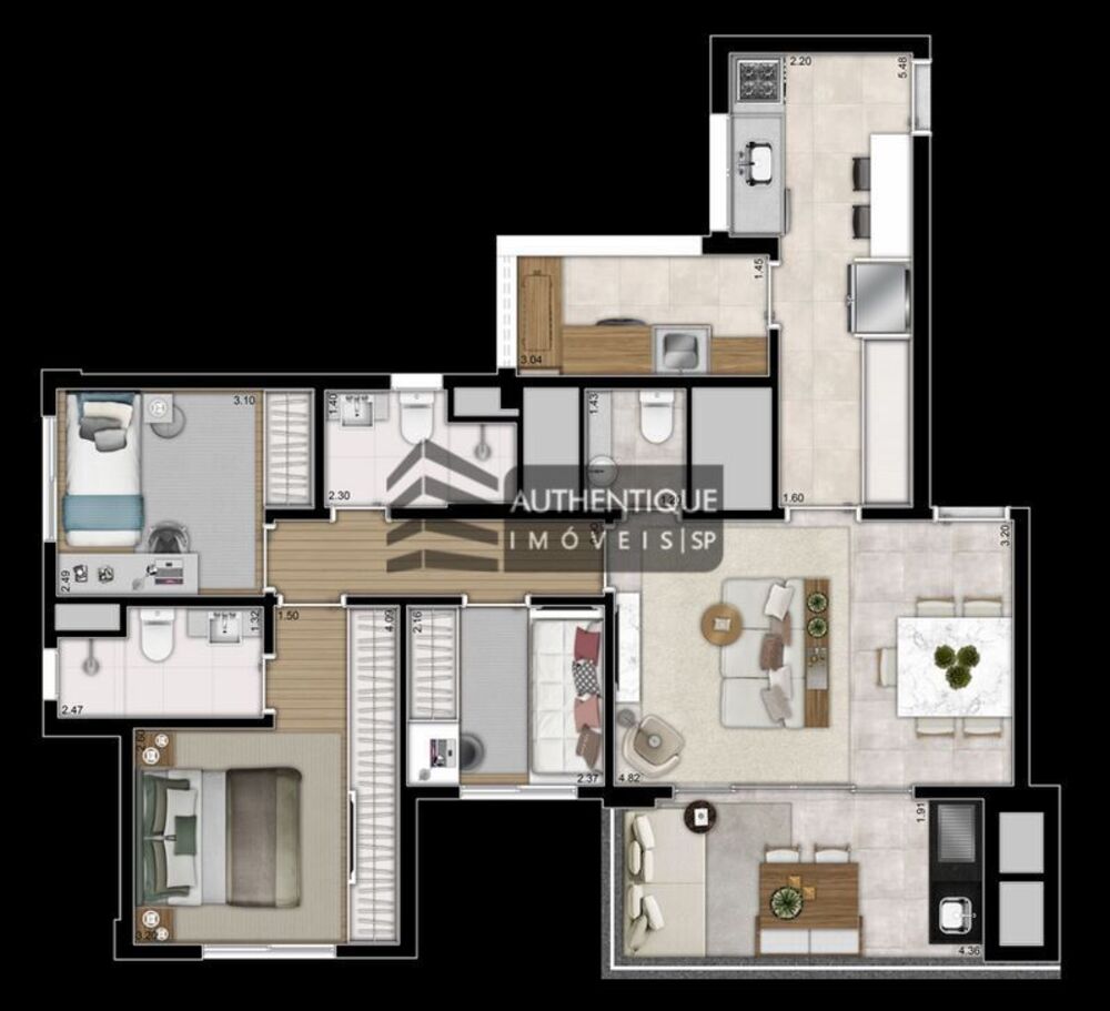Apartamento, 3 quartos, 115 m² - Foto 24