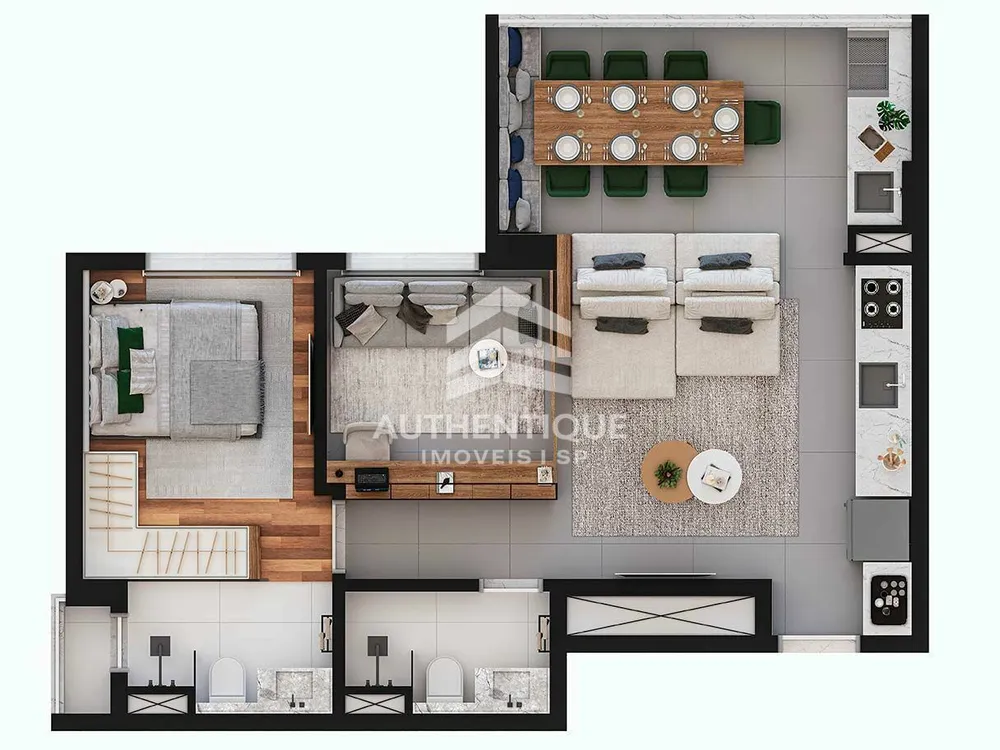 Apartamento, 2 quartos, 68 m² - Foto 7