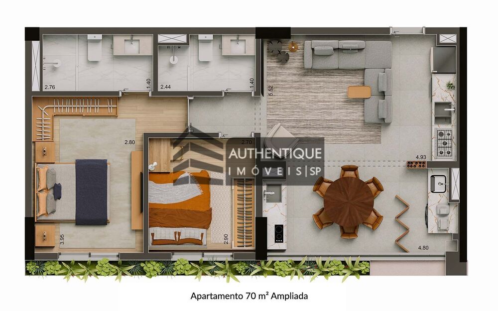 Apartamento, 1 quarto, 32 m² - Foto 29