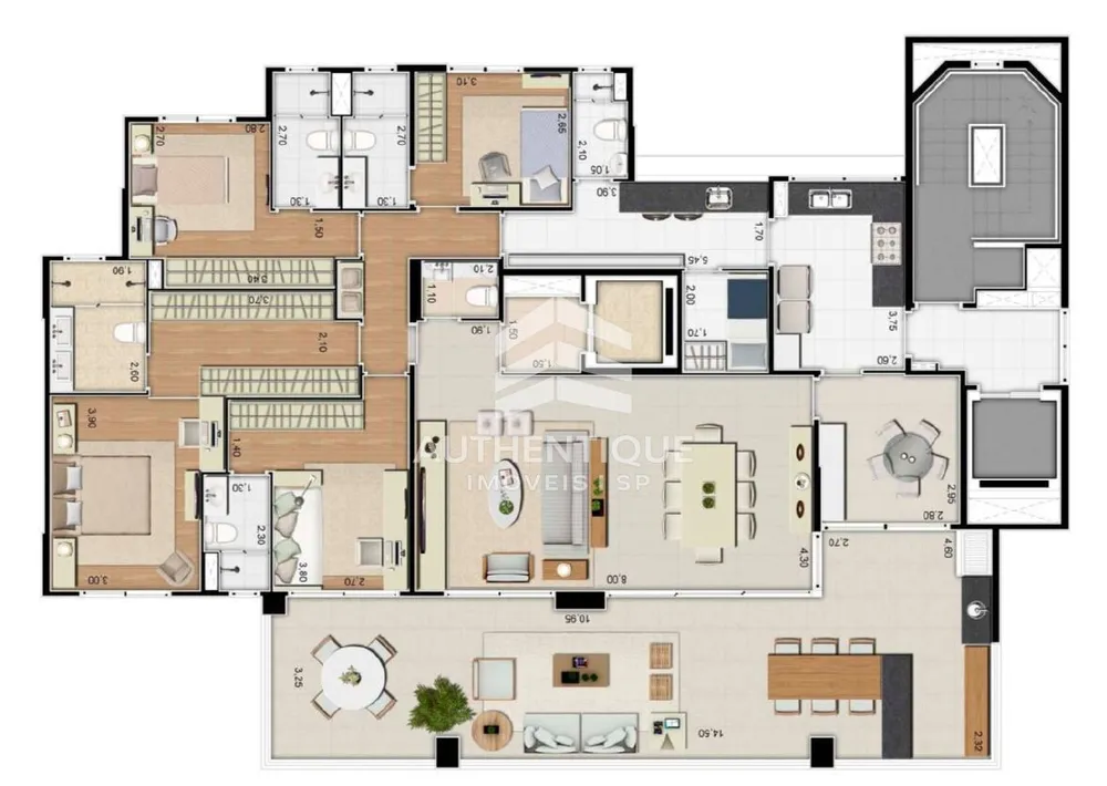 Apartamento, 4 quartos, 316 m² - Foto 24