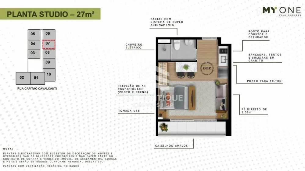 Apartamento, 2 quartos, 44 m² - Foto 20