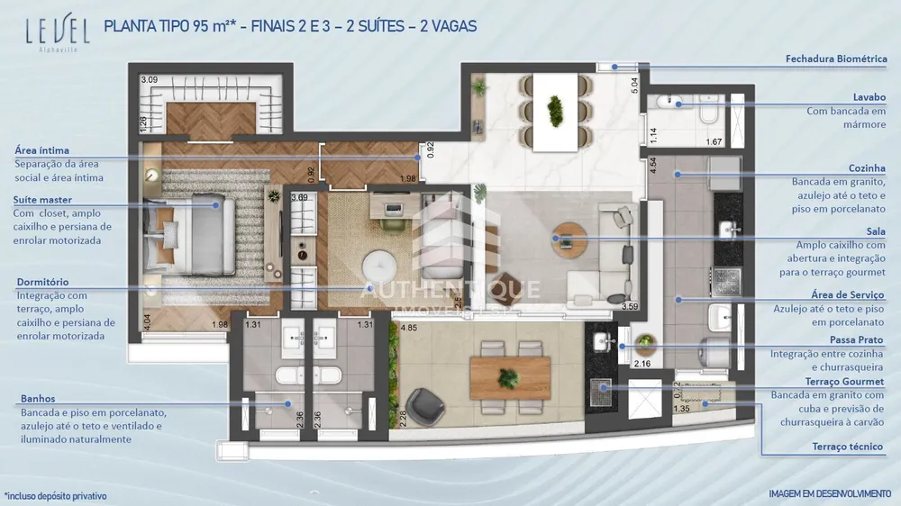Apartamento, 3 quartos, 180 m² - Foto 7