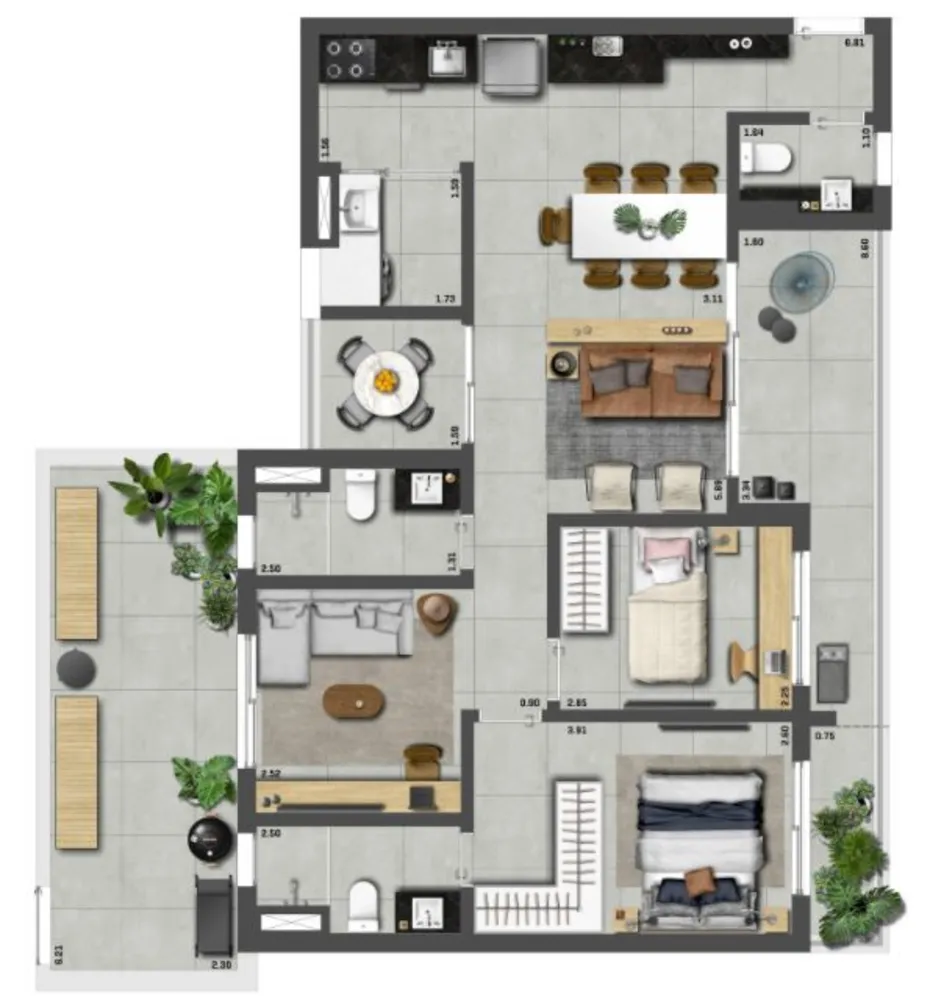 Apartamento, 1 quarto, 26 m² - Foto 8
