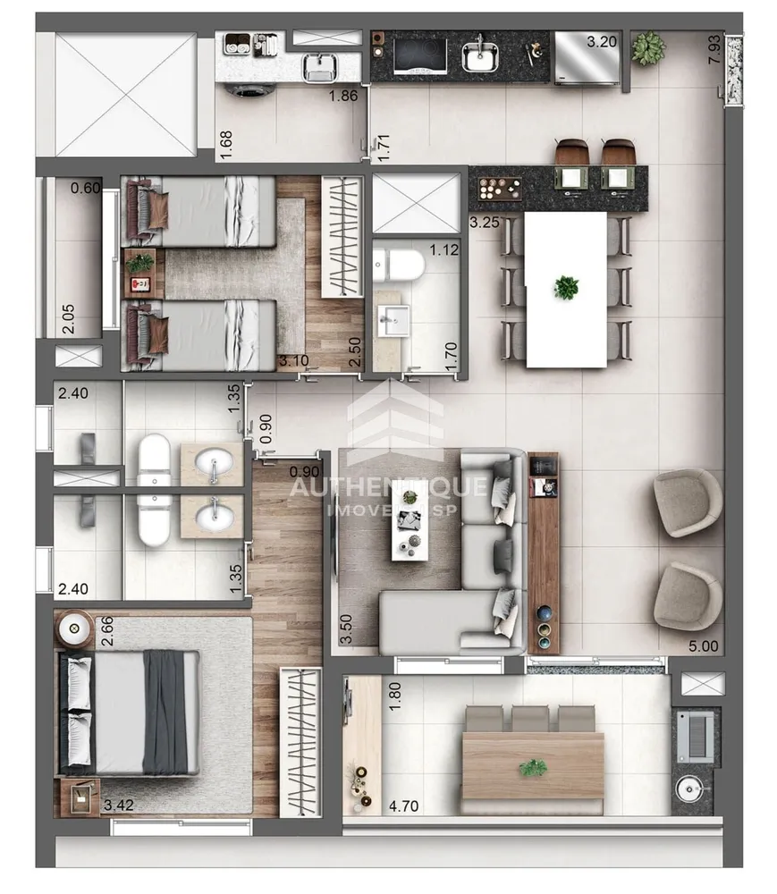 Apartamento, 3 quartos, 84 m² - Foto 13