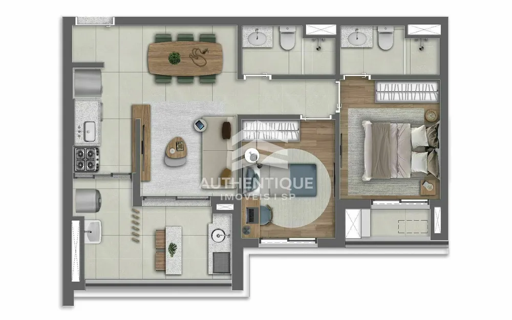 Apartamento, 1 quarto, 30 m² - Foto 11