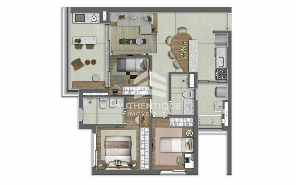 Apartamento, 1 quarto, 30 m² - Foto 12