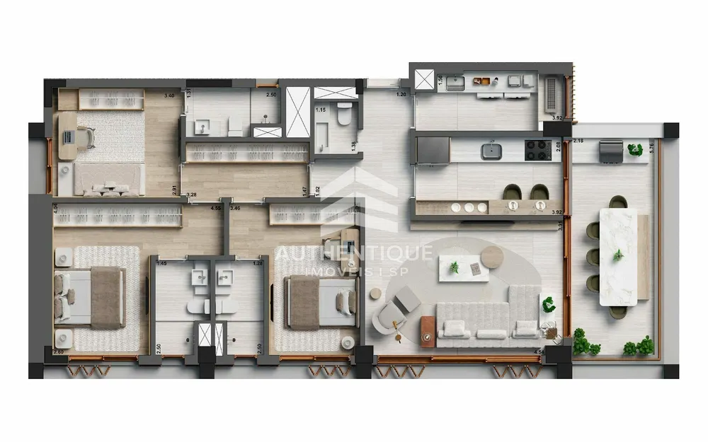 Apartamento, 3 quartos, 91 m² - Foto 14