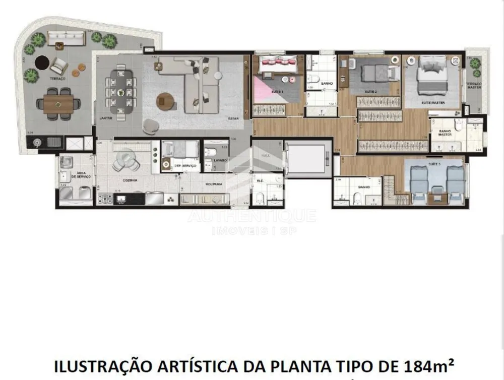 Apartamento, 4 quartos, 184 m² - Foto 16
