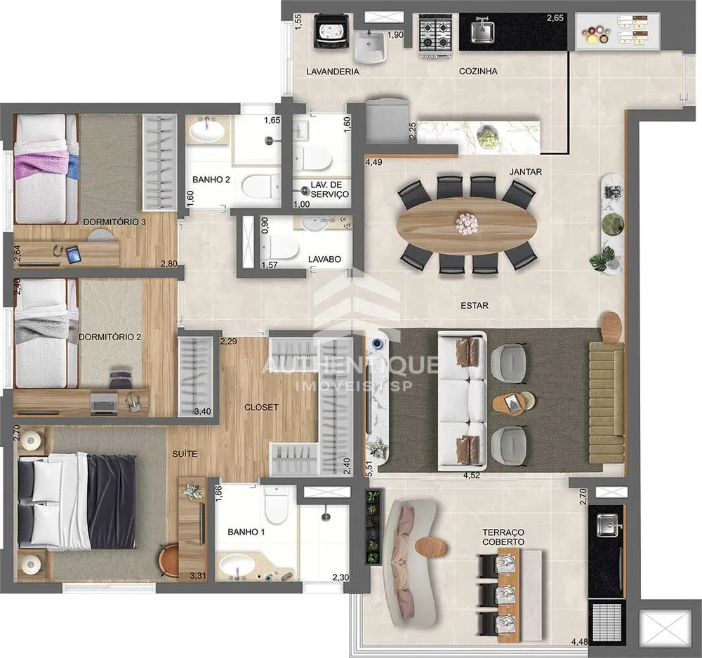 Apartamento, 3 quartos, 80 m² - Foto 16