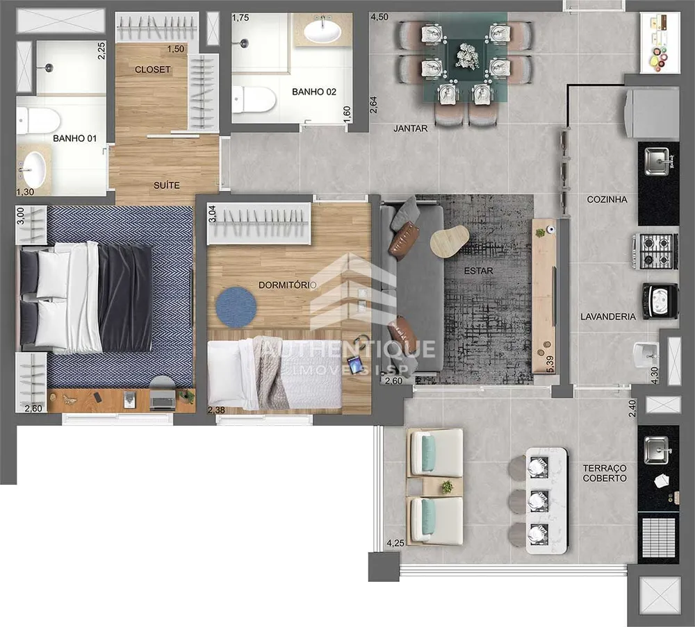 Apartamento, 3 quartos, 80 m² - Foto 14