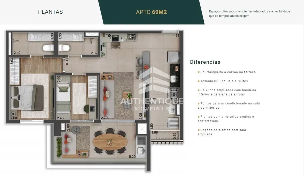 Apartamento, 3 quartos, 92 m² - Foto 11